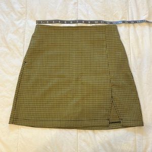 Urban outfitters plaid mini skirt size S